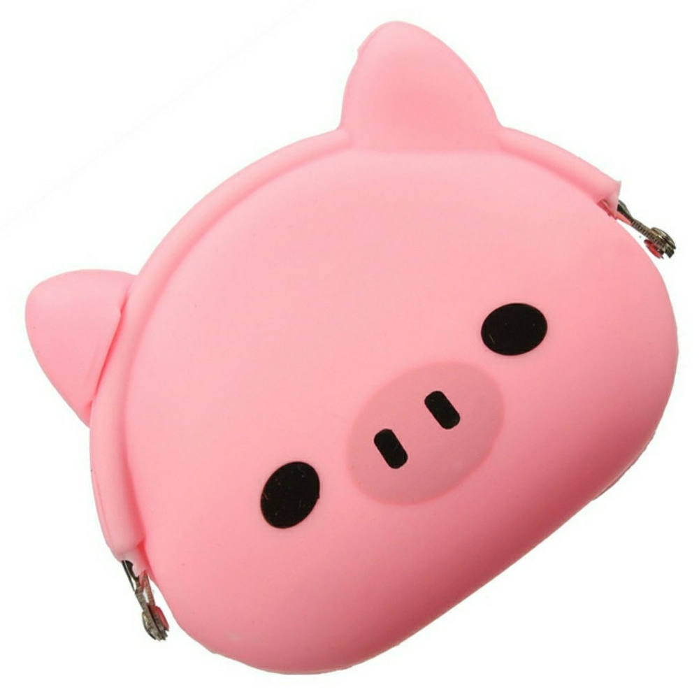 Mimi pochi- (pig) silicone coin purse new w/tag